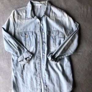 Cotton On Denim-Like Button Up